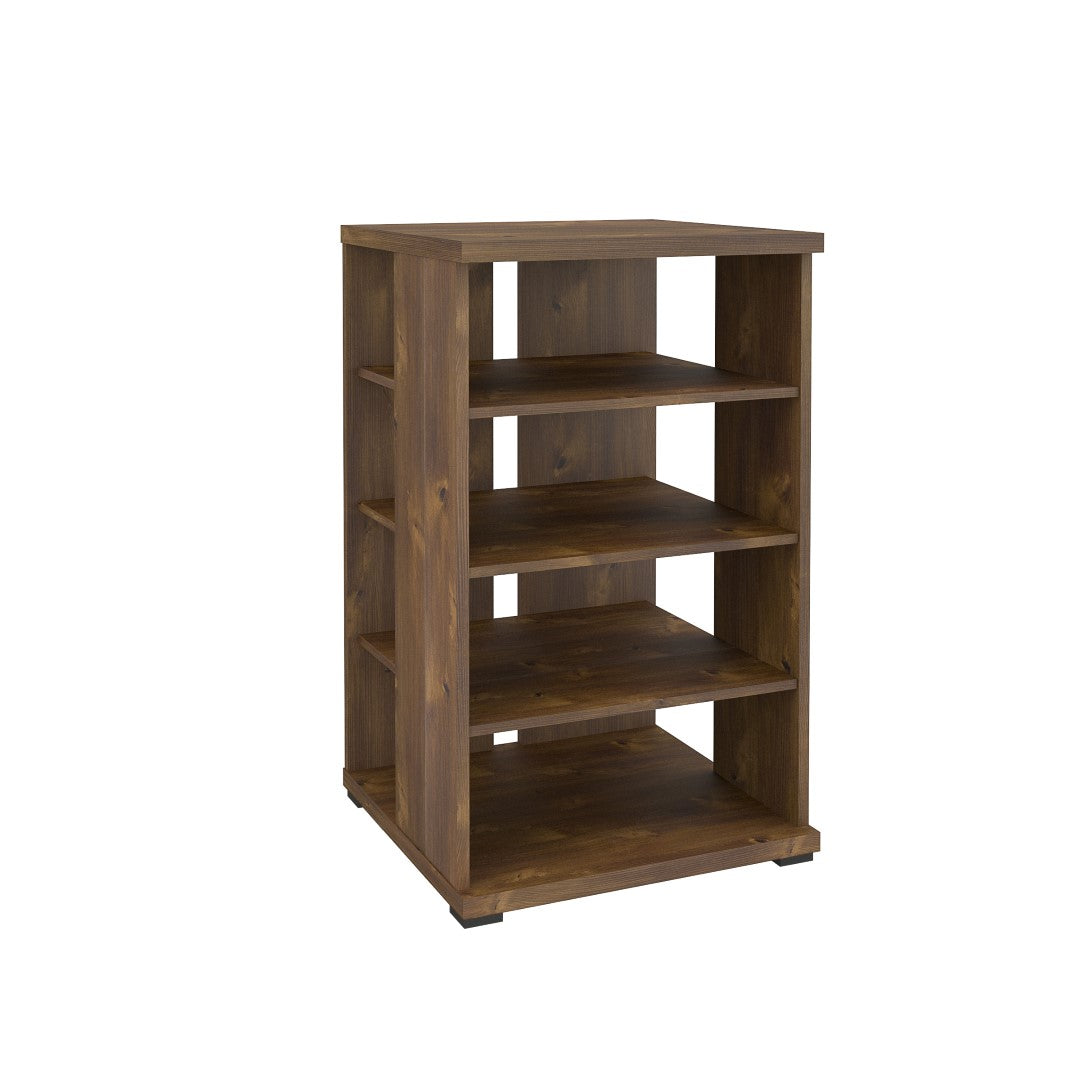 Jasper 4-Shelf Audio Tower Bookcase