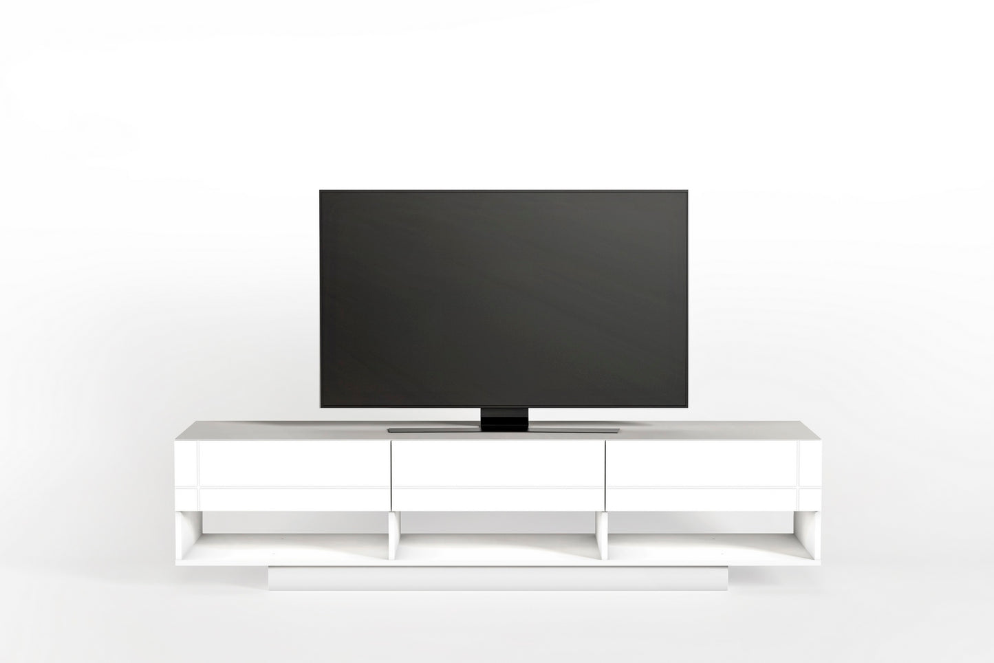 Meuble télé Rustik, 72 pouces, 3 tiroirs