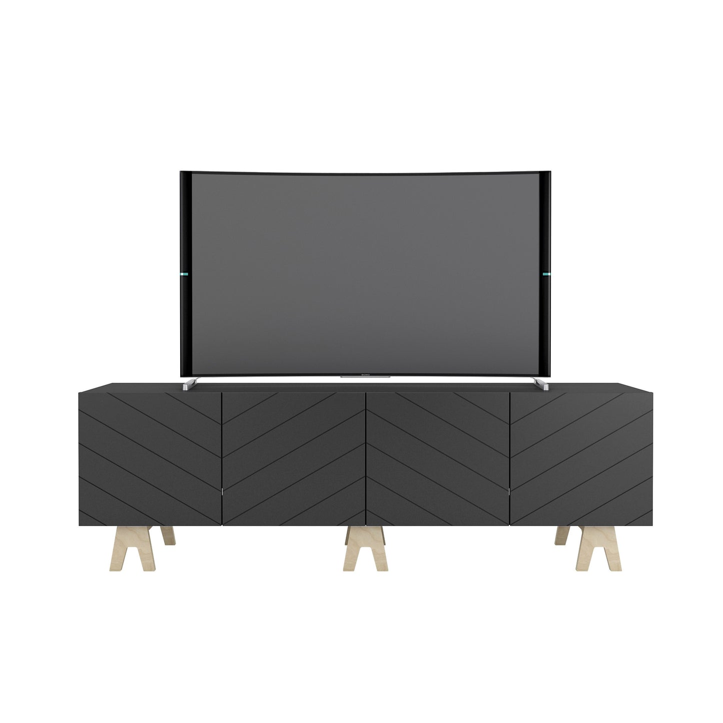 Meuble TV Runway, 72 pouces