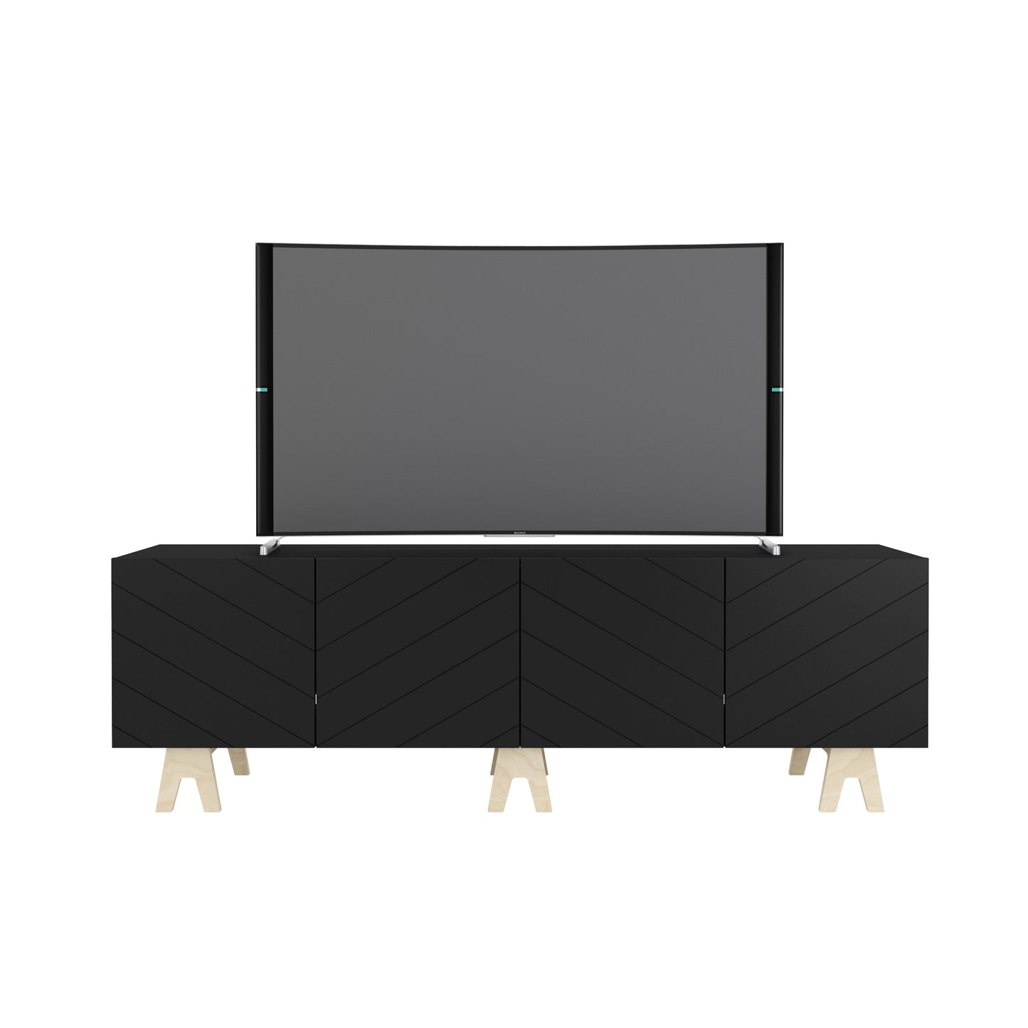Meuble TV Runway, 72 pouces