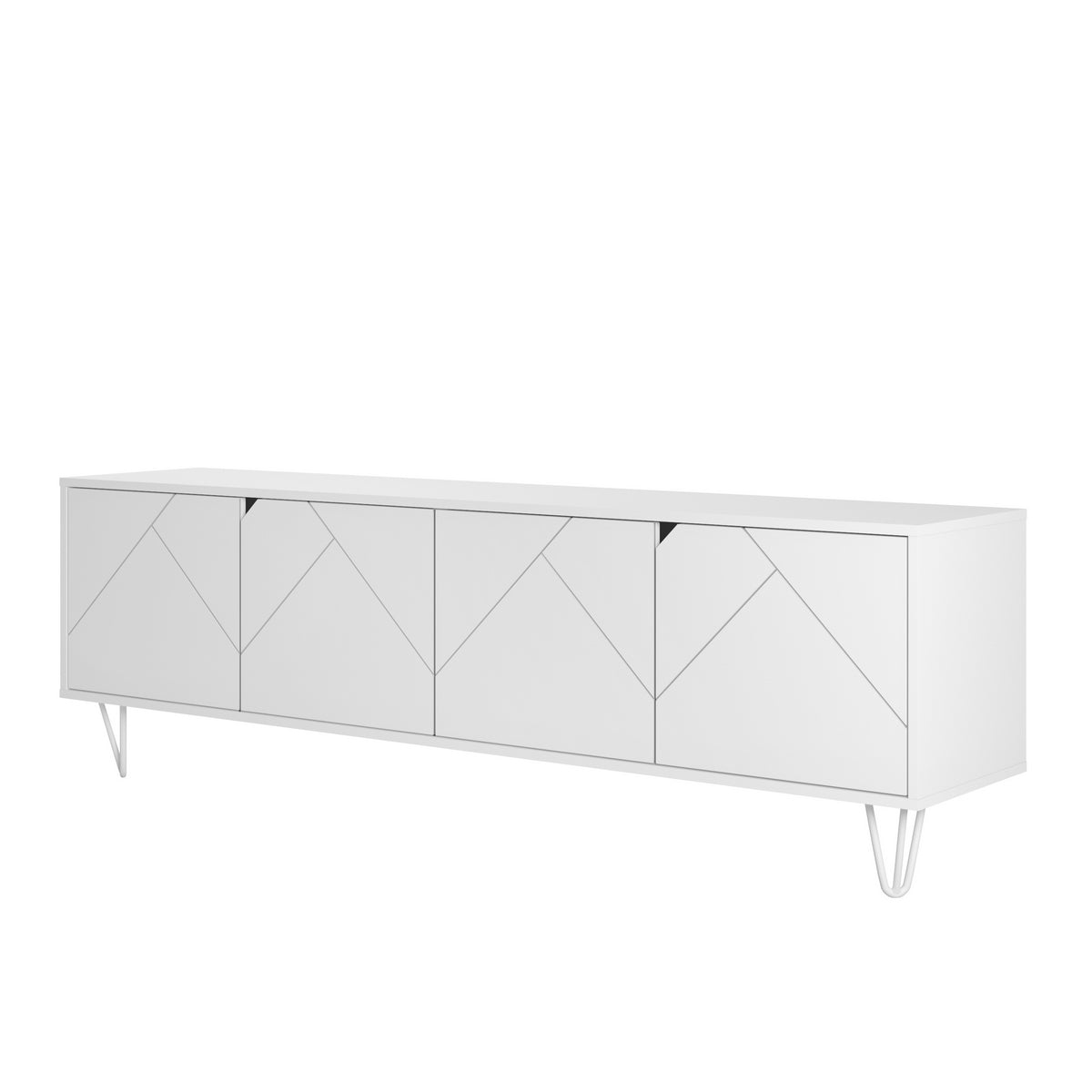 Meuble TV mince, 72 pouces