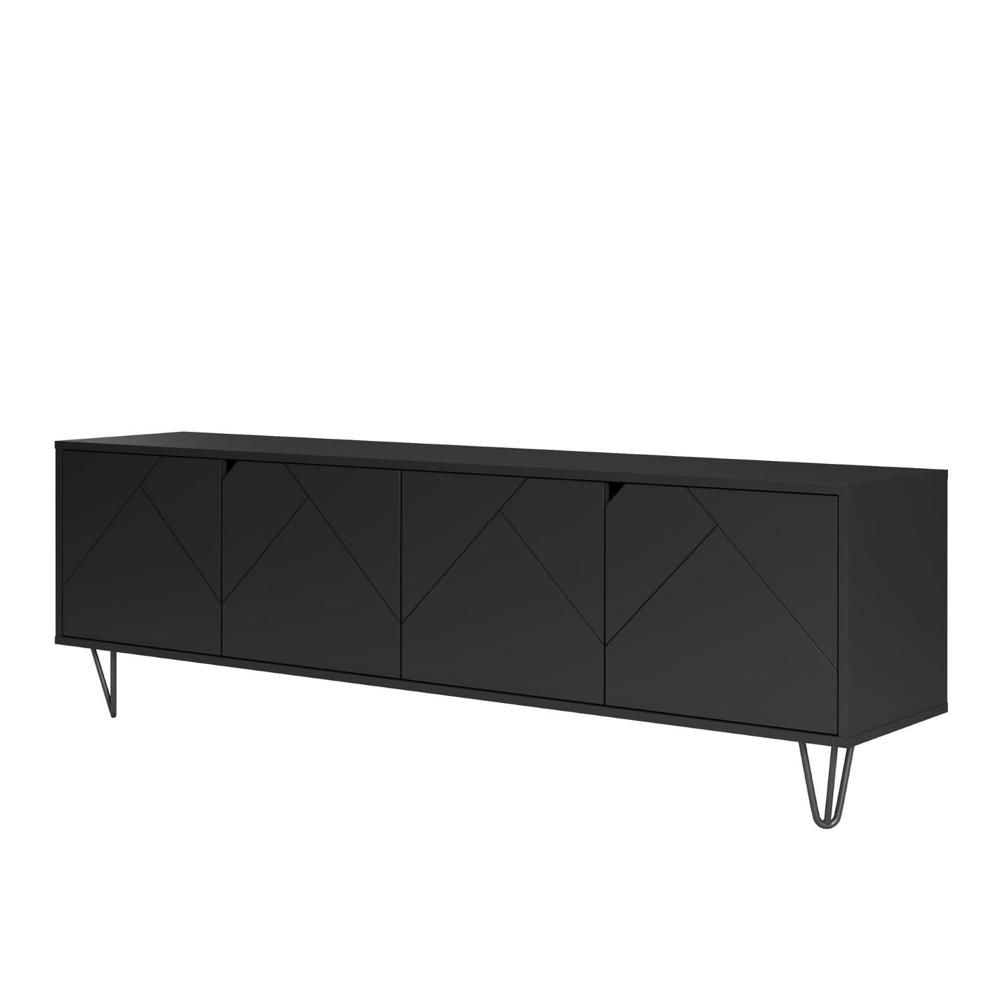 Meuble TV mince, 72 pouces