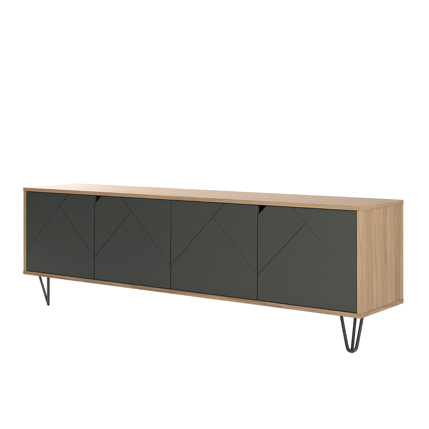 Meuble TV mince, 72 pouces