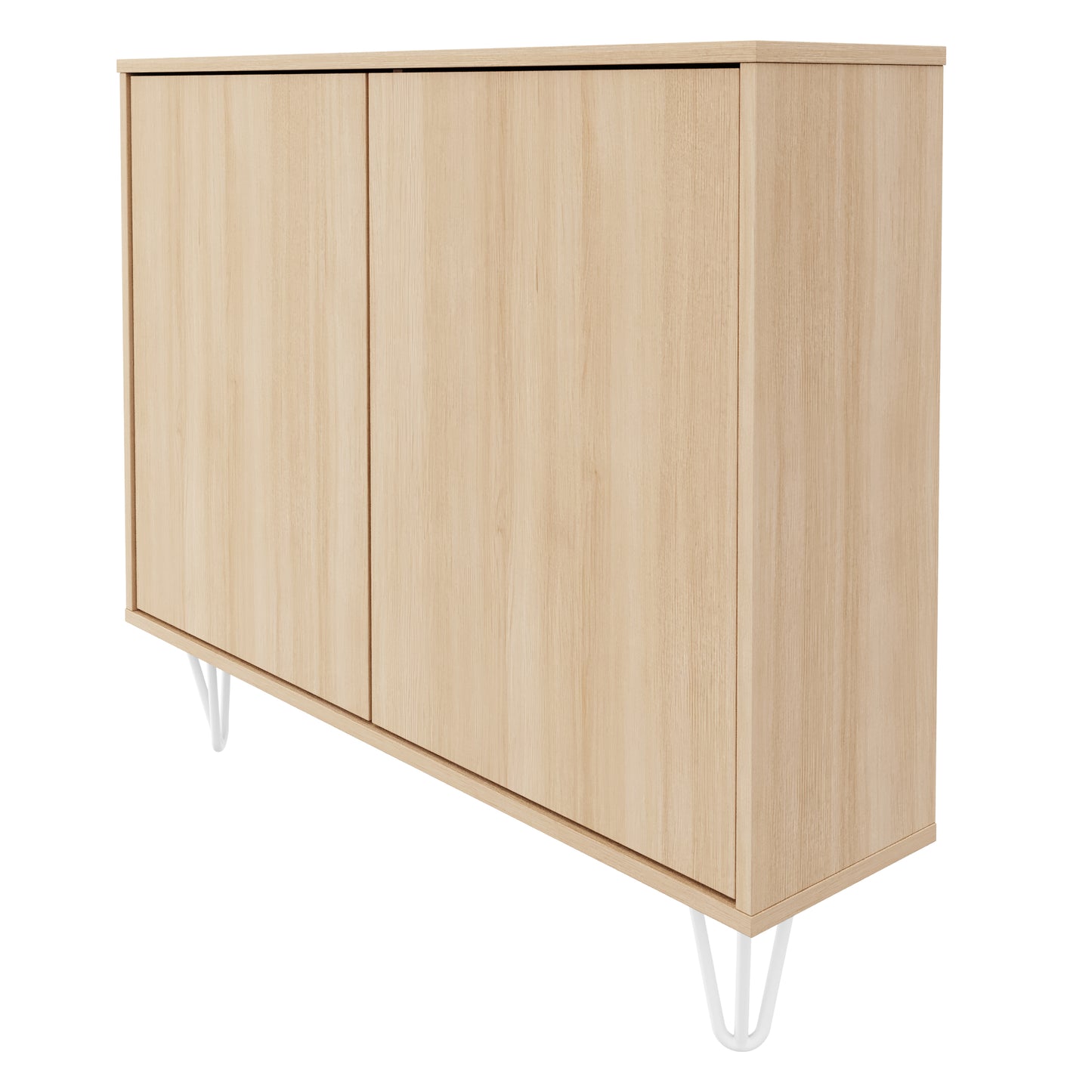 Slim 2-Door Storage Accent Cabinet