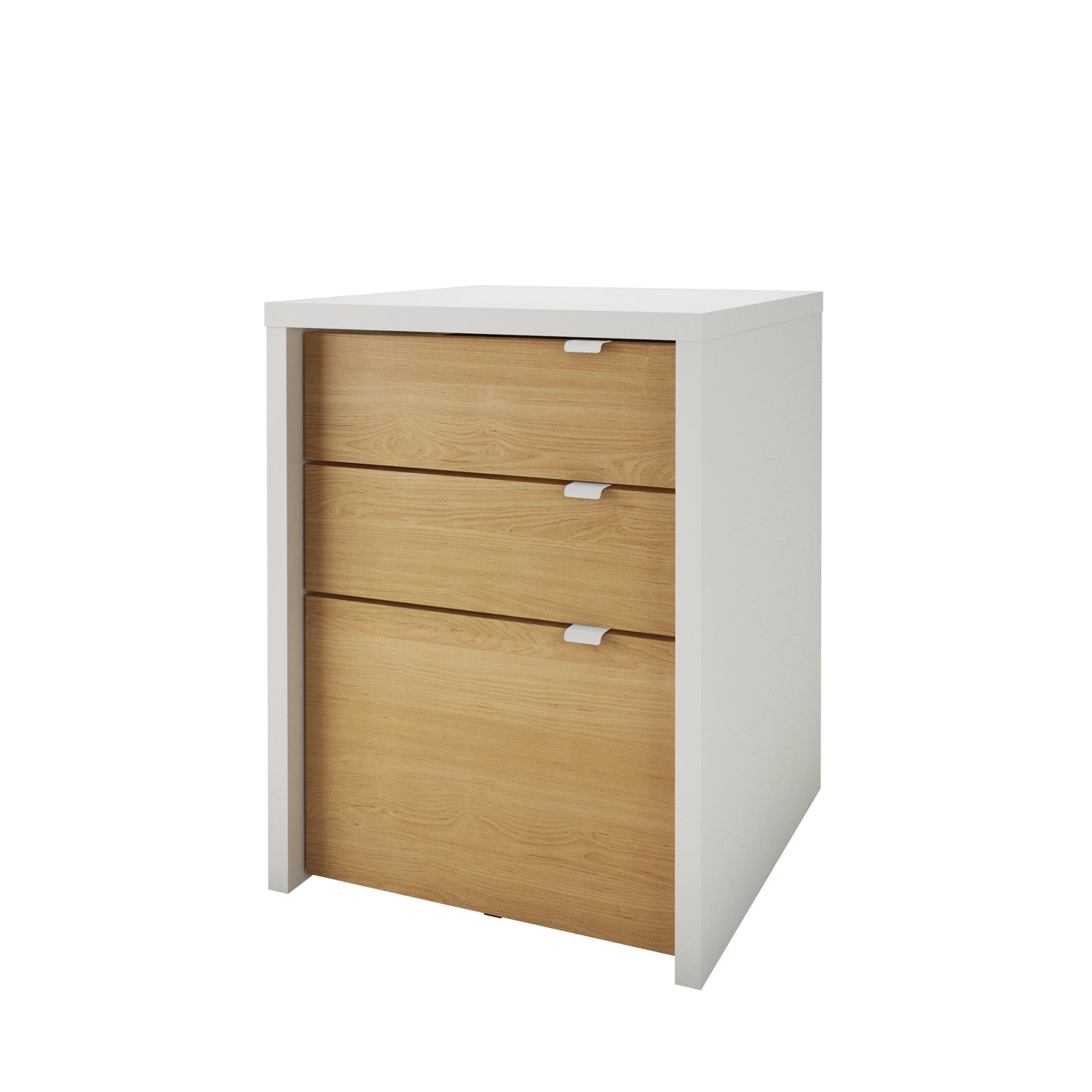 Multi-Purpose Storage Office Storage And Filling Cabinet, Natural Blonde Oak