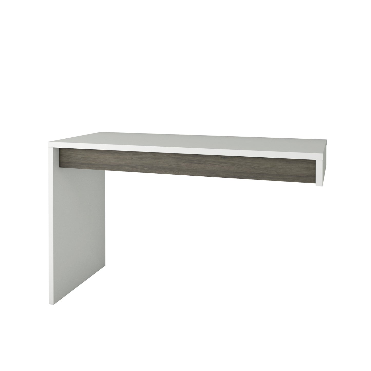 Reversible Desk Panel For Home Office, Natural Blonde Oak