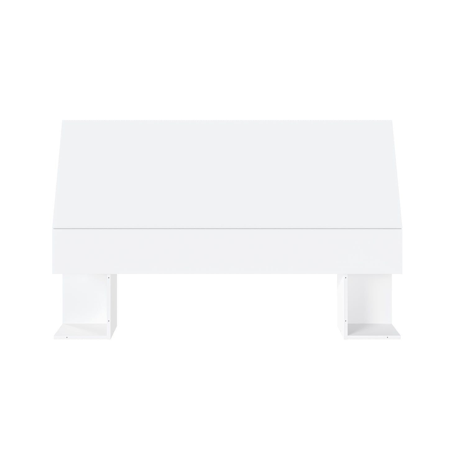 Storage Headboard, White