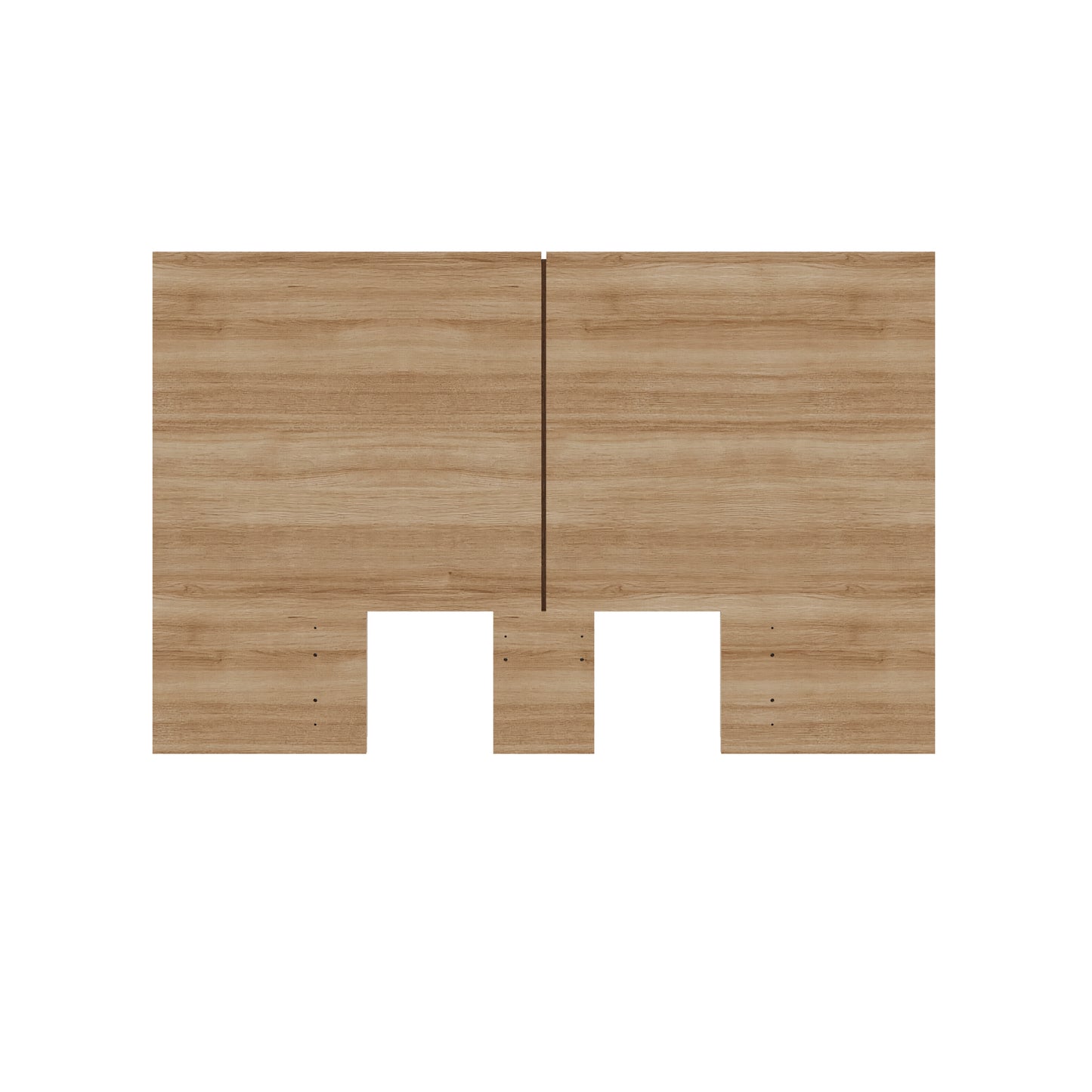James Headboard, Brown Oak