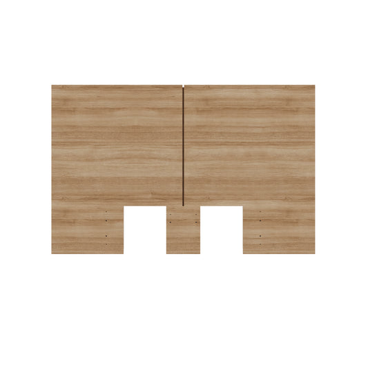 James Headboard, Brown Oak