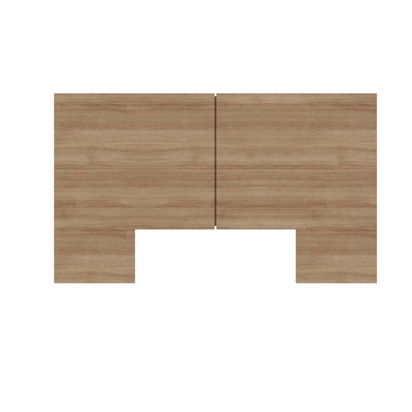 James Headboard, Brown Oak