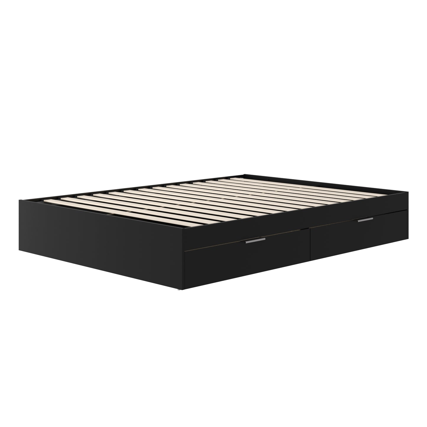 Hunter 2-Drawer Storage Bed, Black