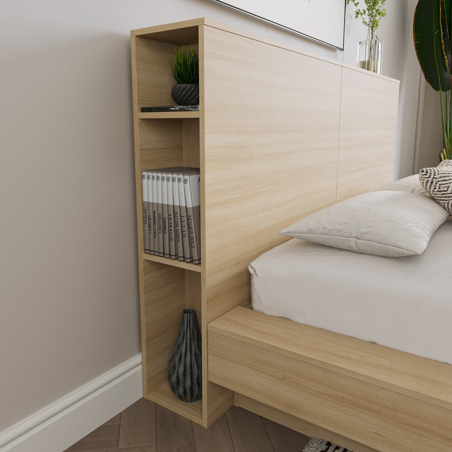 Marconi Headboard, Natural Blonde Oak