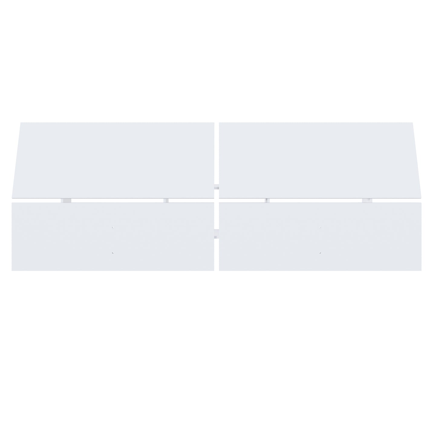 Panoramic Headboard, White