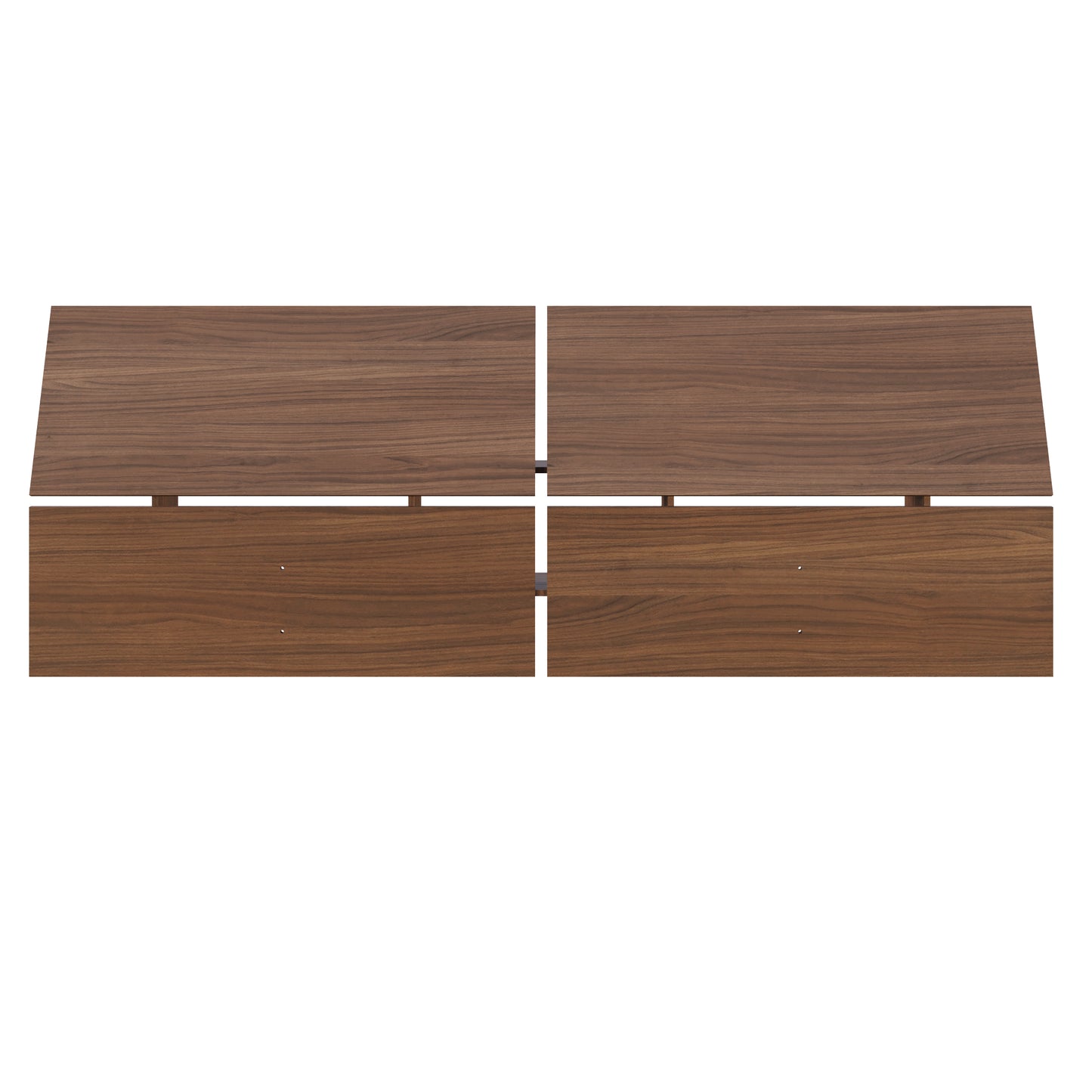 Panoramic Headboard, Walnut
