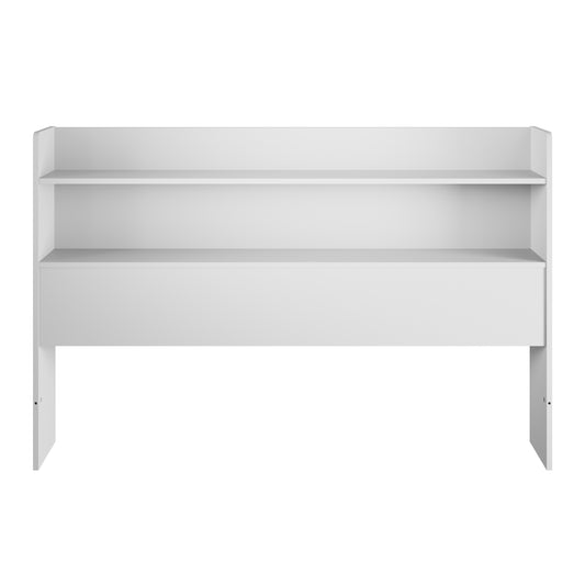 Hunter Bookcase Headboard, White