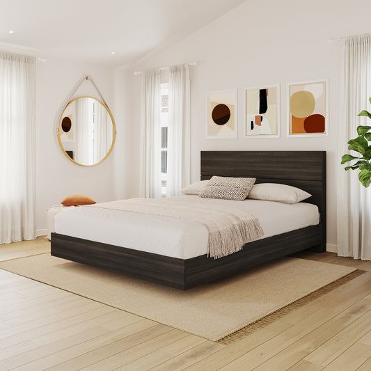 Panel Headboard, Ebony