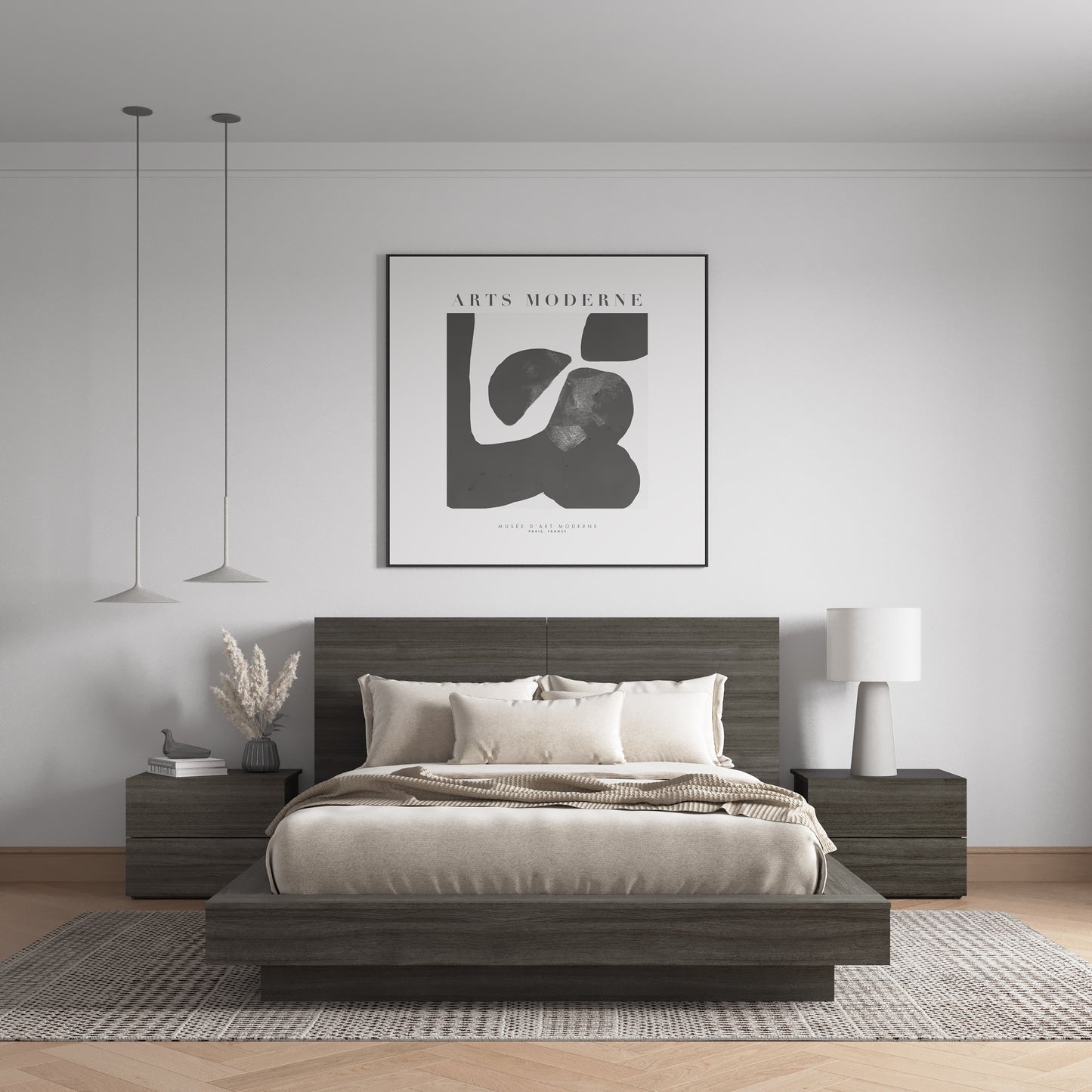 Marconi 4-Piece Platform Bedroom Set