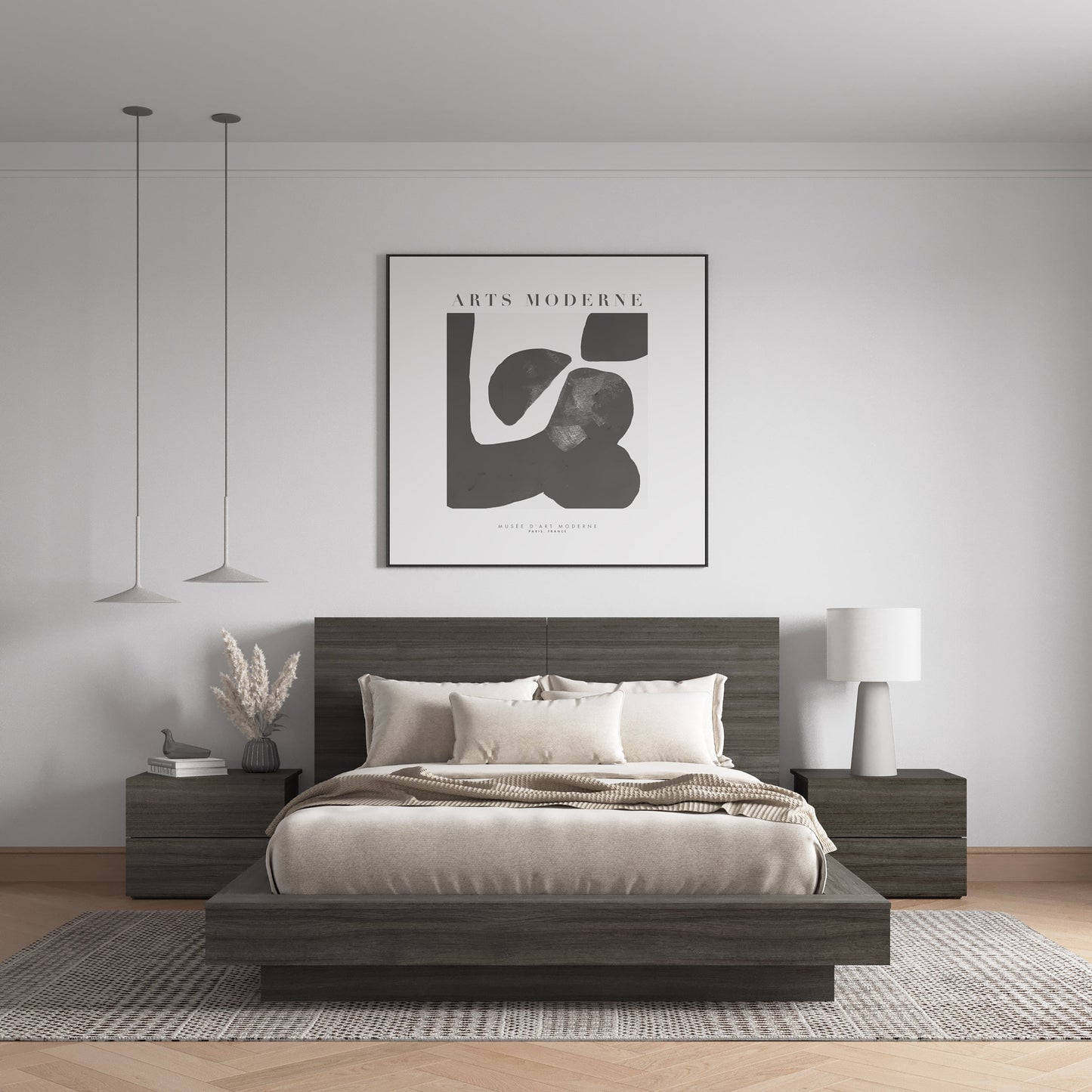 Marconi 4-Piece Platform Bedroom Set