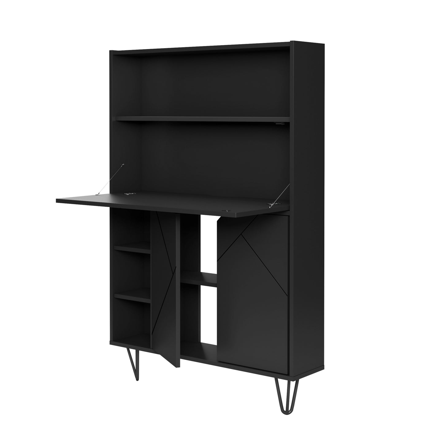 Bureau secrétaire mince