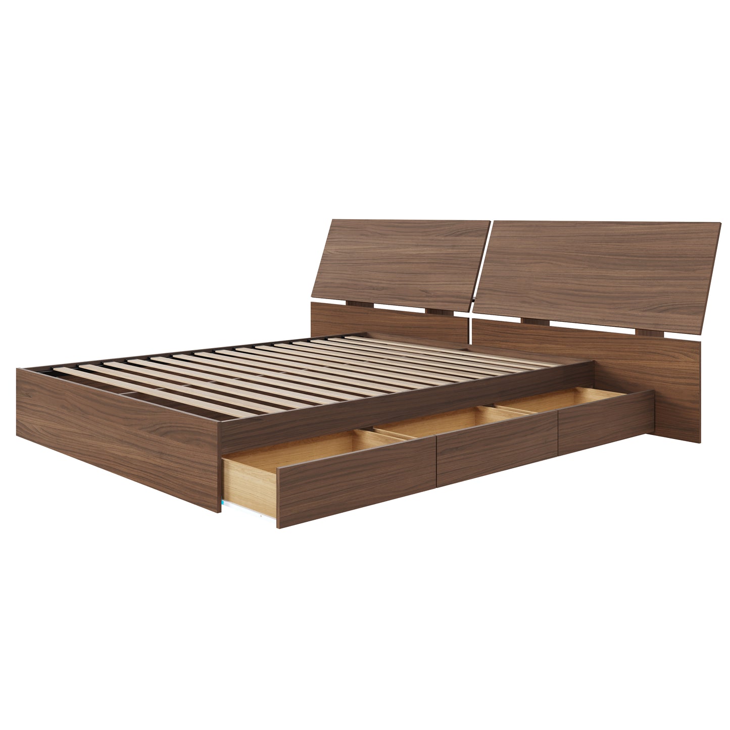Oslo 2-Piece Reversible Storage Bed Set, Queen