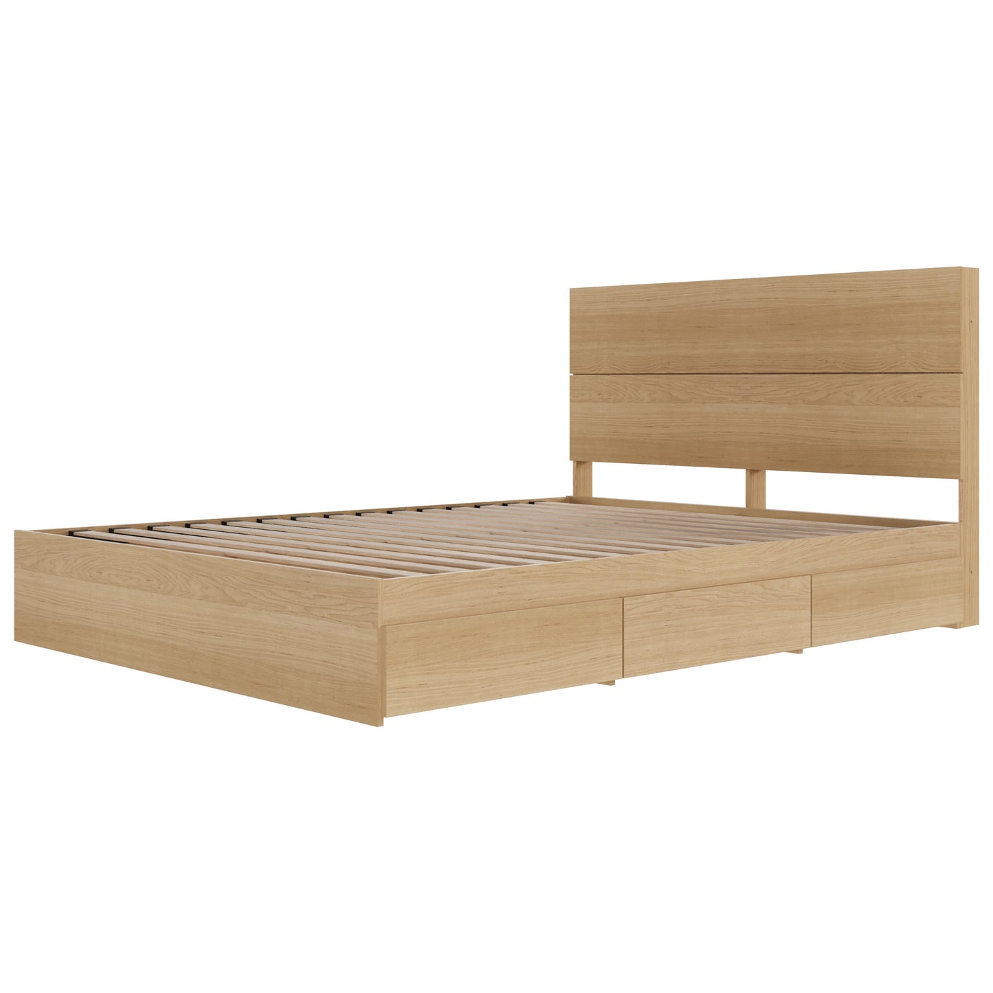 Milo 2-Piece Reversible Storage Bed Set, Full