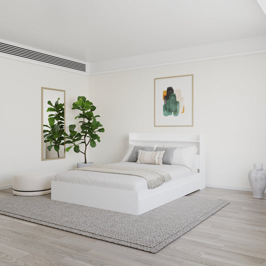 Harper 2-Piece Reversible Storage Bed Set, Full