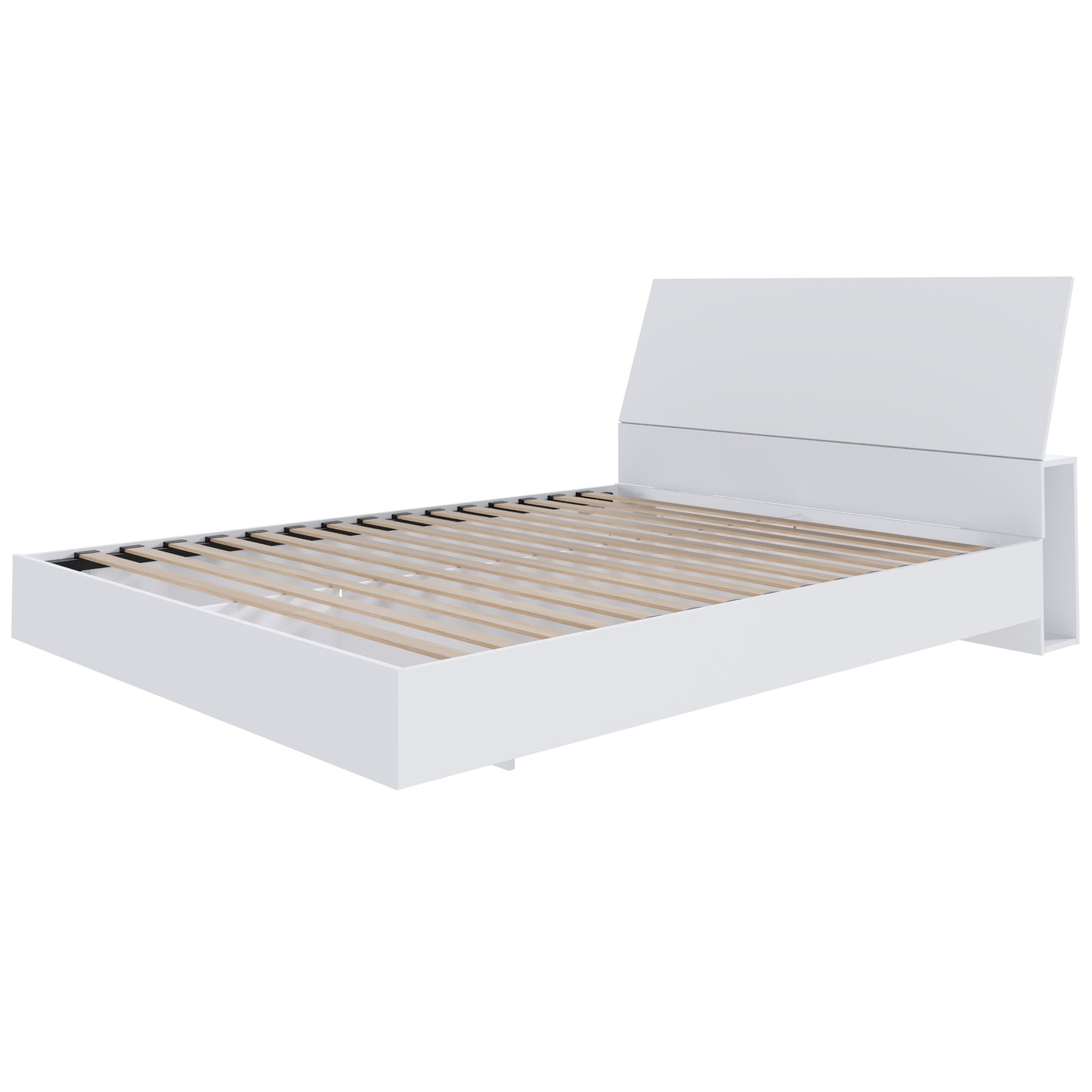 Porter 2-Piece Floating Platform Bed Set, Full