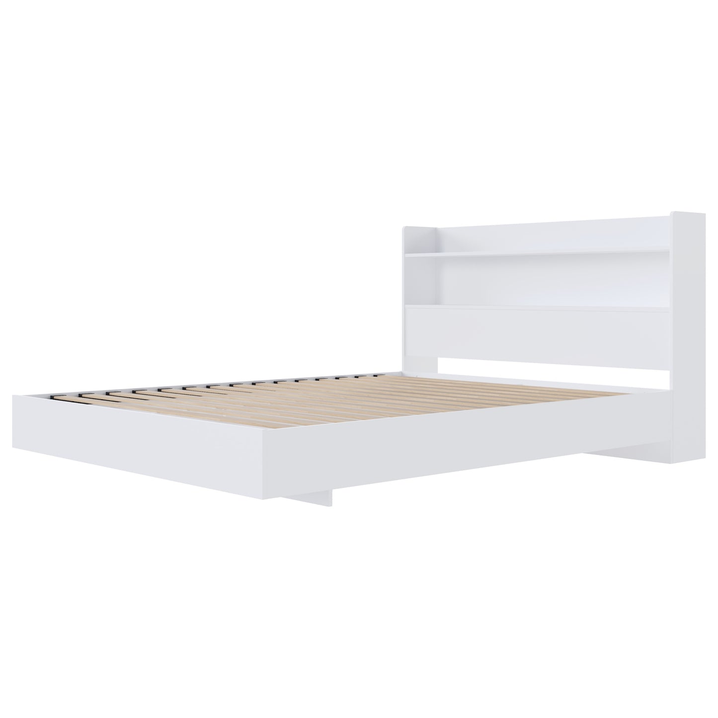 Harper 2-Piece Floating Platform Bed Set, Full