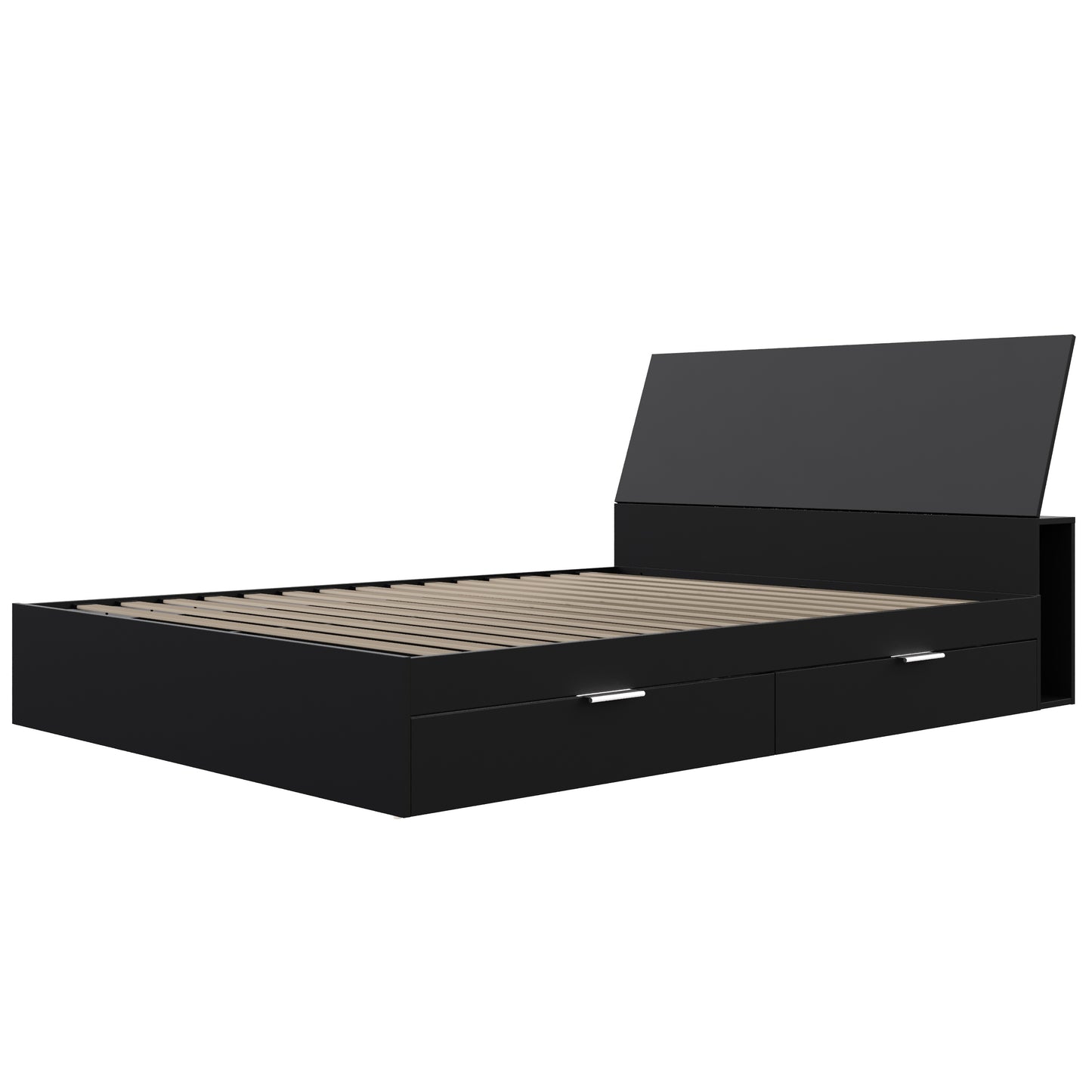 Porter 2-Piece Dual Storage Bed Set, Full