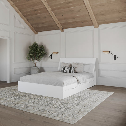 Porter 2-Piece Dual Storage Bed Set, Full