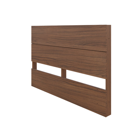 Panel Headboard, Queen in Walnut, Queen – product photo 2