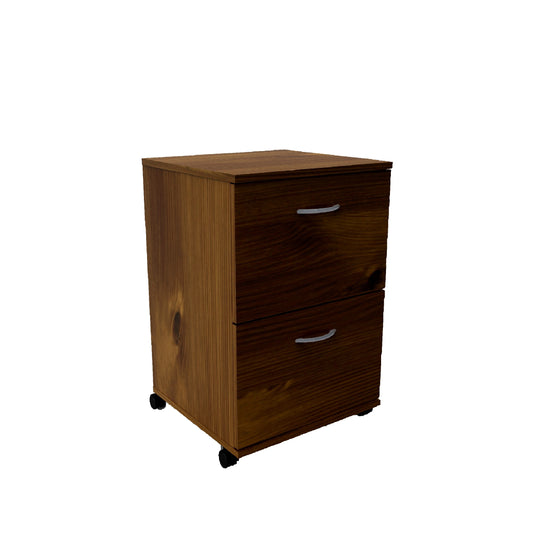 Essentials Rolling Filing Cabinet, 2-Drawer