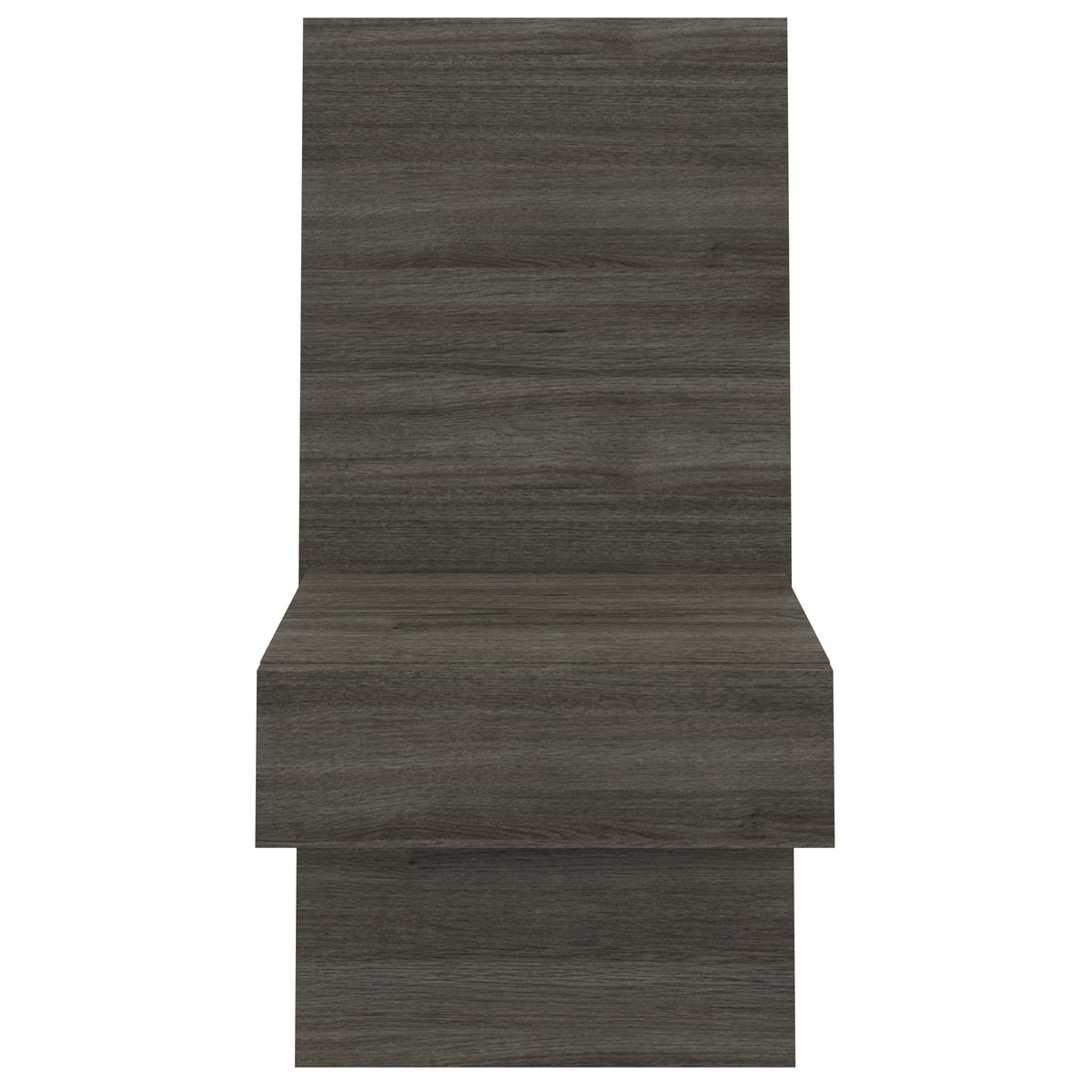 Milano Floating Nightstand Extension Panel Set of 2 in Grey Oak – product photo 2