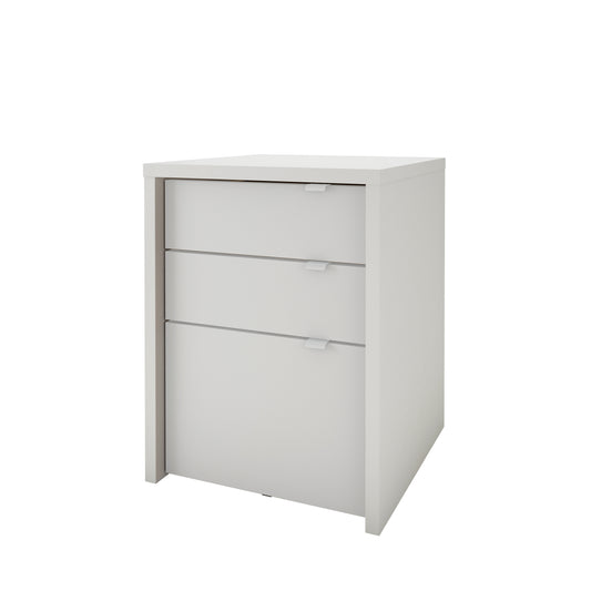 Multi-Purpose Storage Office Storage And Filling Cabinet, Natural Blonde Oak