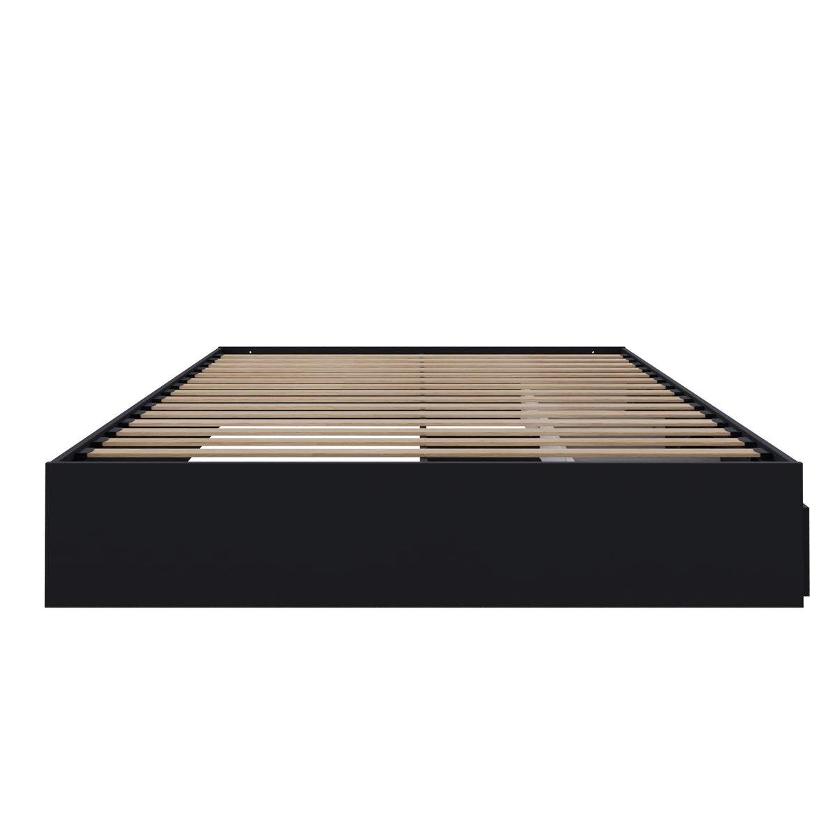 3-Drawer Storage Bed Frame in Black, Full/Double – product photo
