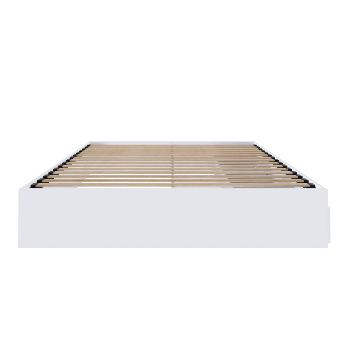 3-Drawer Storage Bed Frame in White, Full/Double – product photo