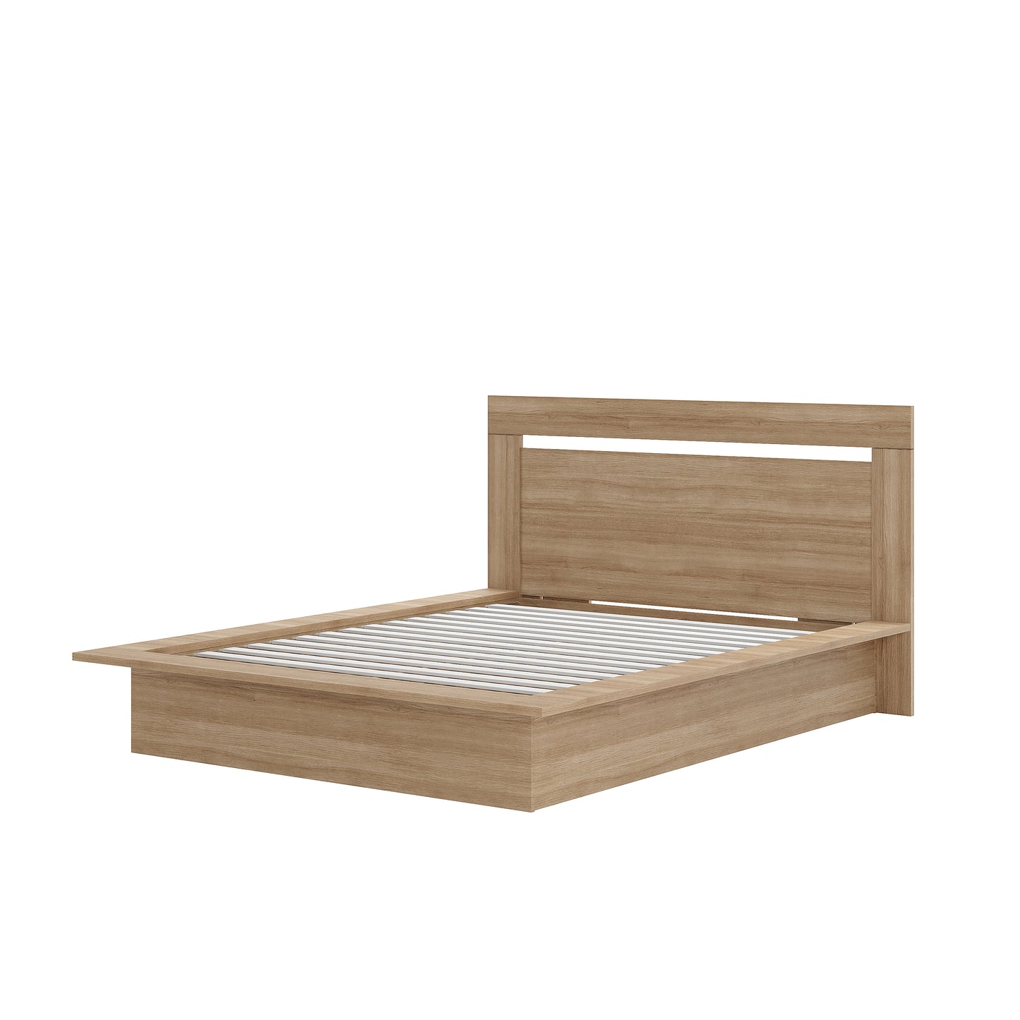 Malibu 2-Piece Bed Set, Brown Oak