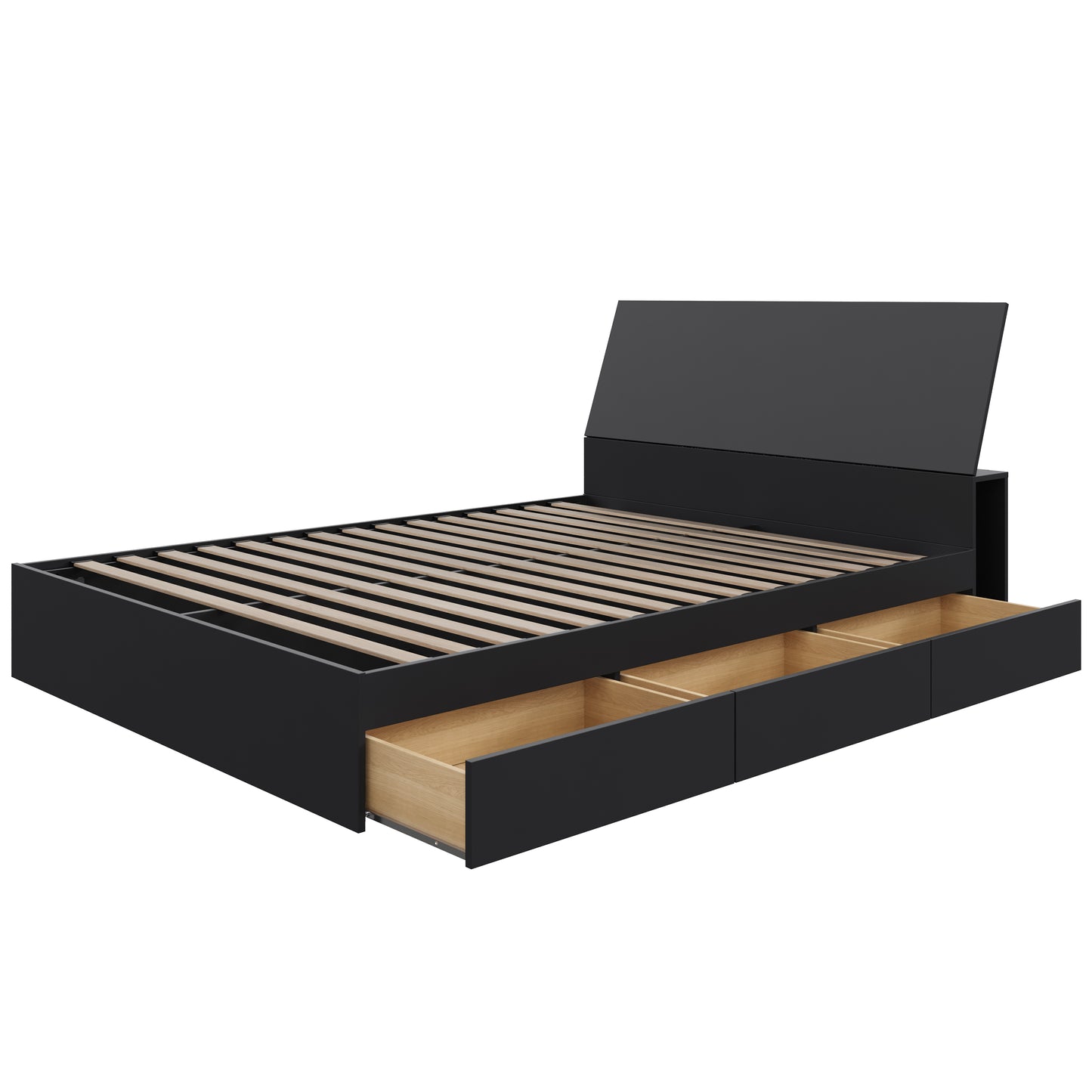 Porter 2-Piece Reversible Storage Bed Set, Full