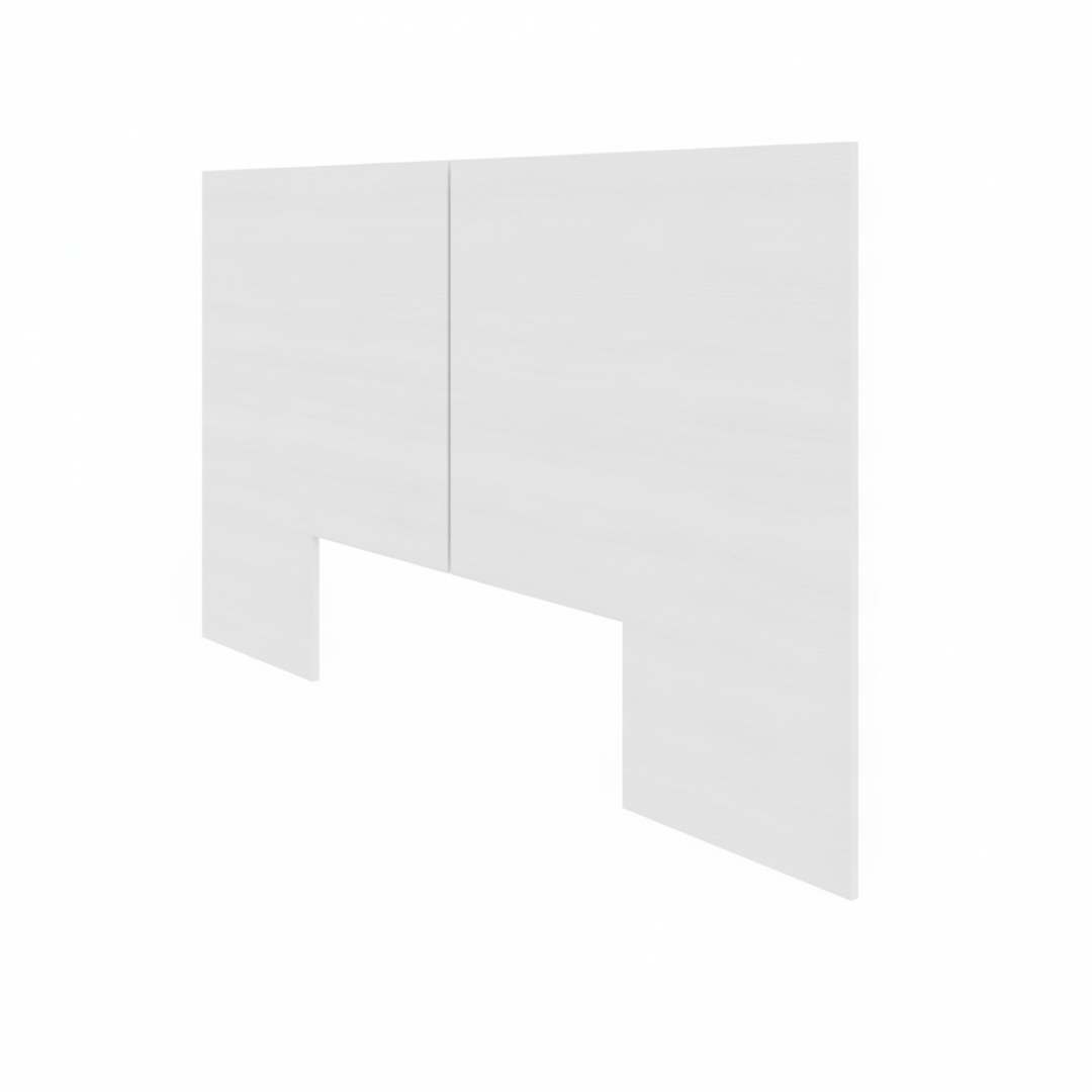 James Headboard in White Wood Grain, King – product photo 2