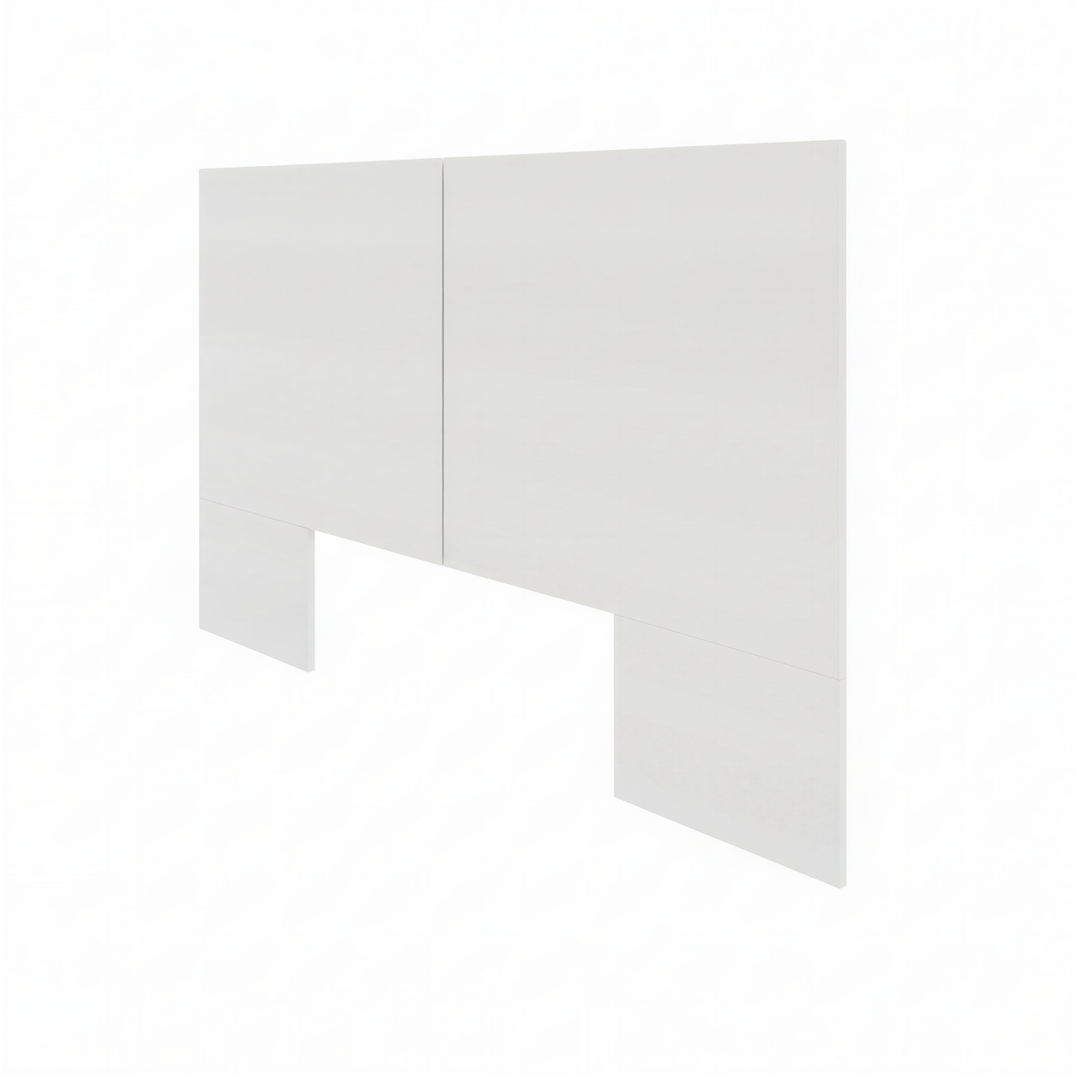 James Headboard in White Wood Grain, Queen – product photo 2