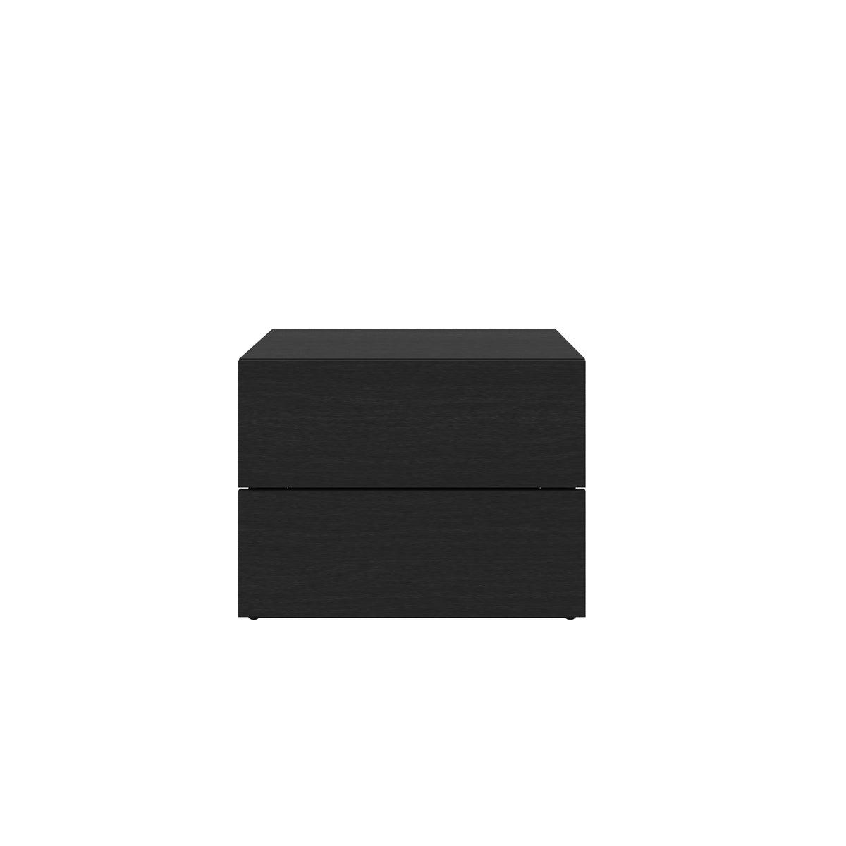James Nightstand With 2-Drawers in Black Karisma – product photo