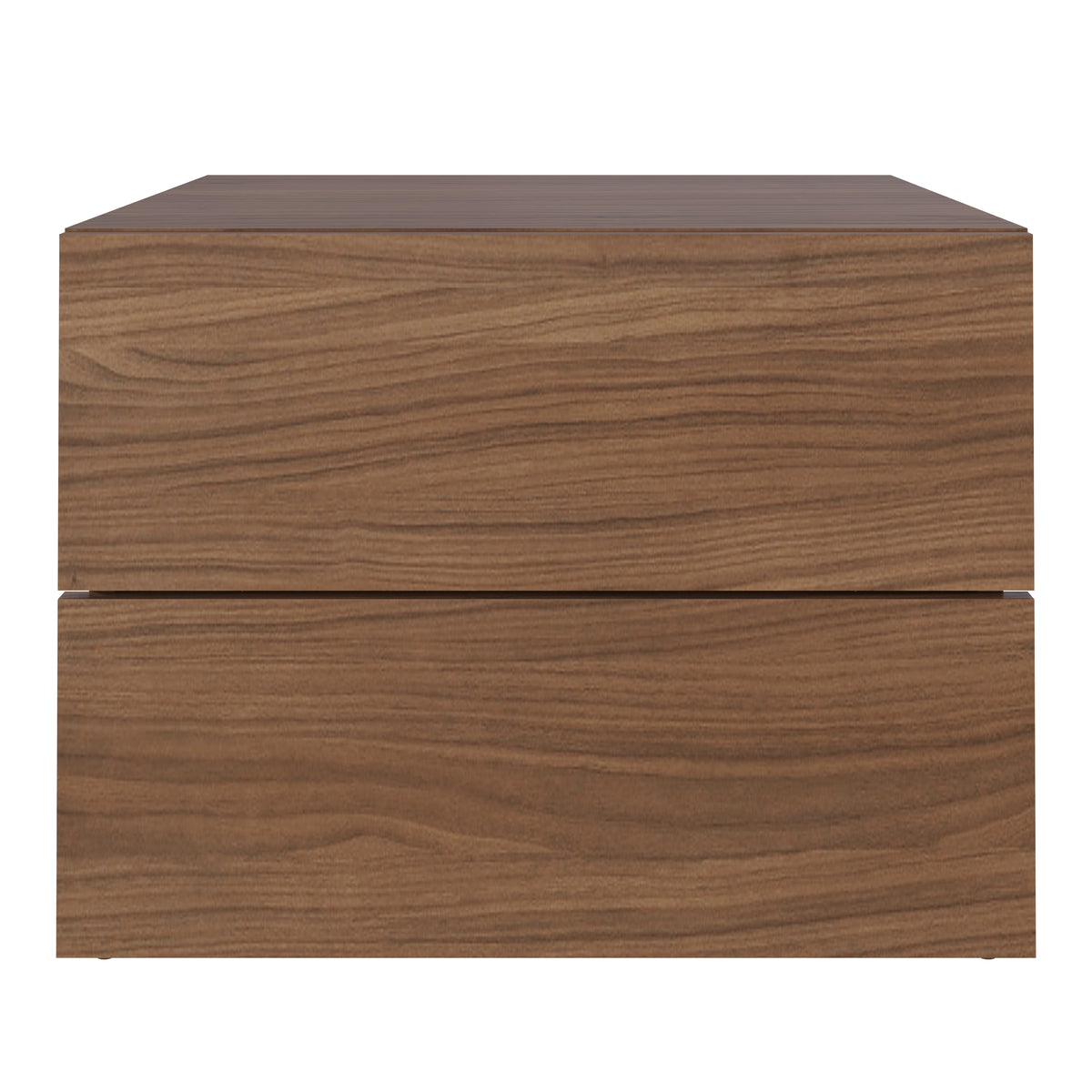 James Nightstand With 2-Drawers in Walnut – product photo