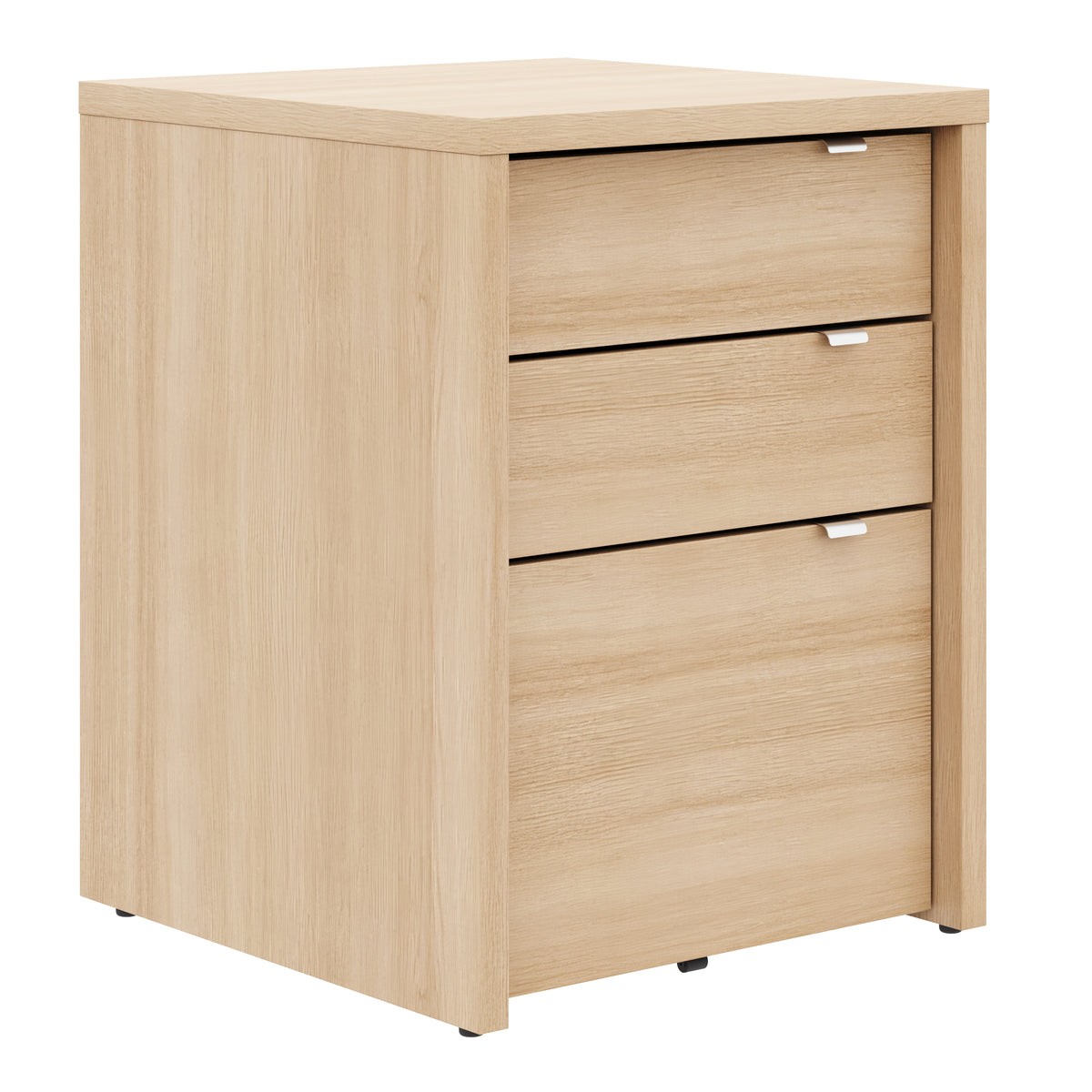 Multi-Purpose Storage Office Storage And Filing Cabinet in Natural Blonde Oak – product photo 2