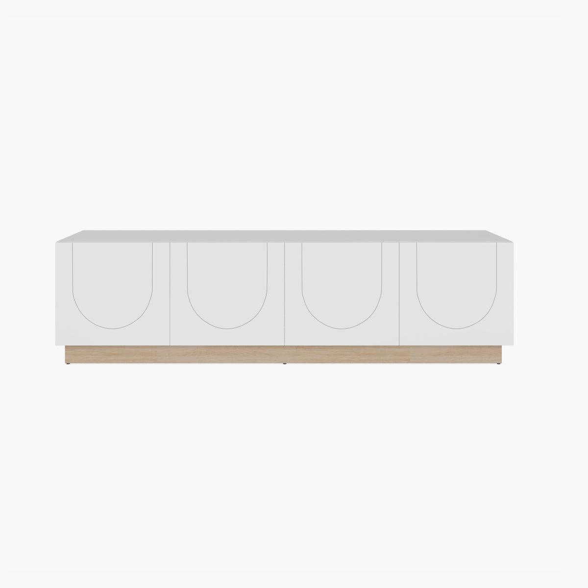 Nauraa TV-Stand in White – product photo