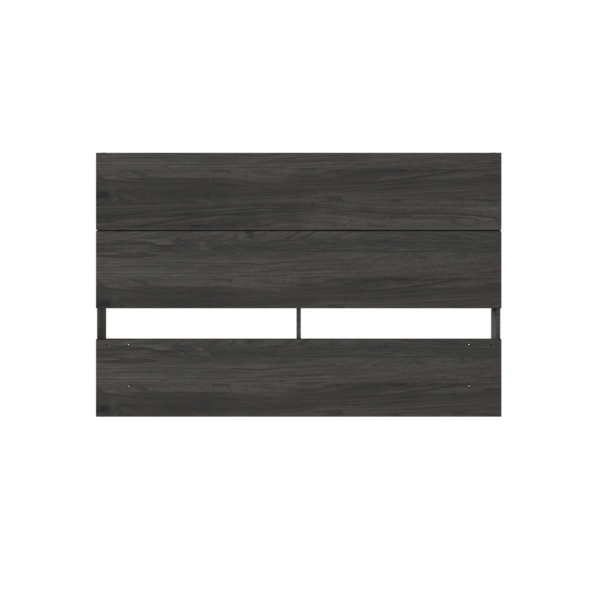 Panel Headboard, Queen in Bark Grey, Queen – product photo