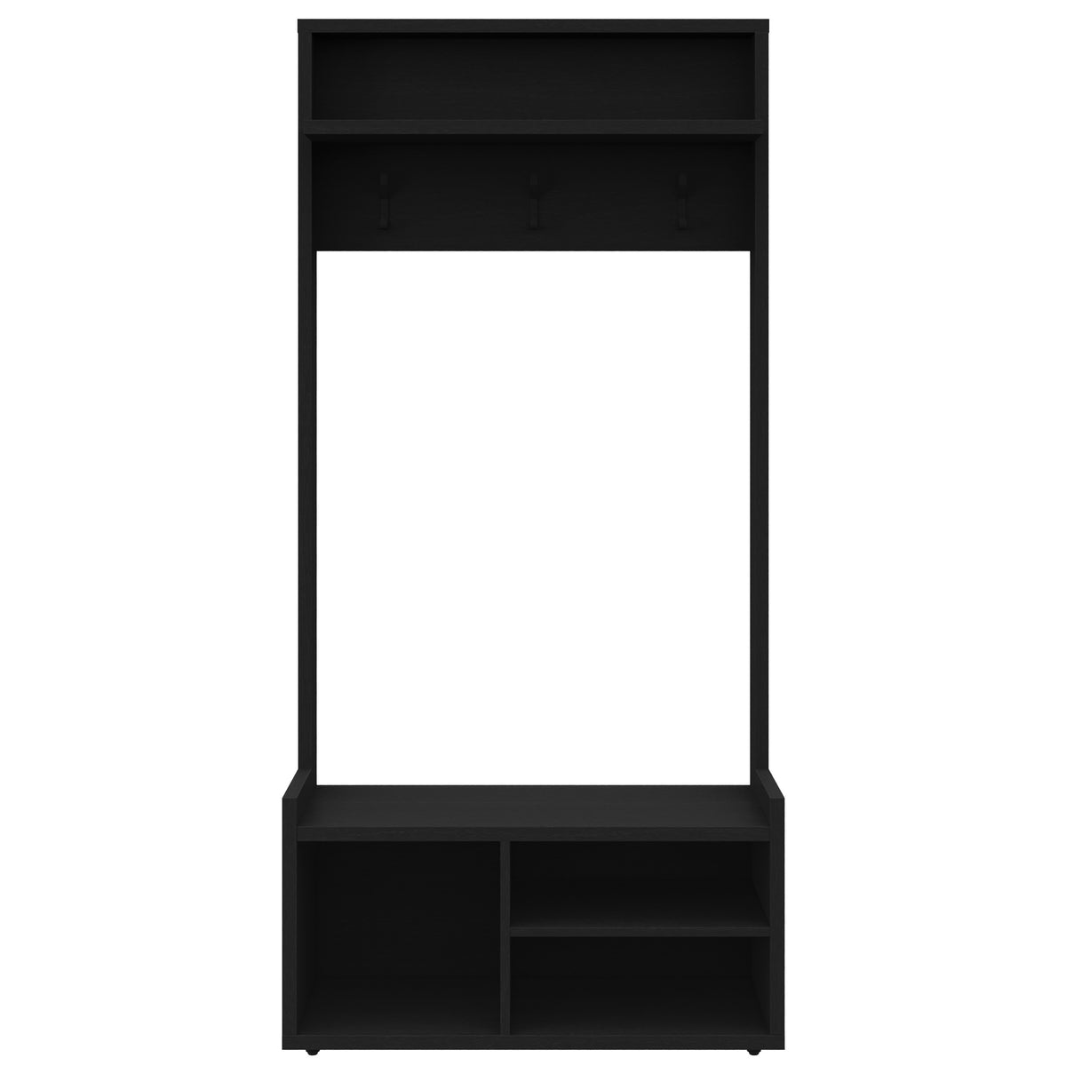 Porto Entryway Hall Tree in Black Karisma – product photo