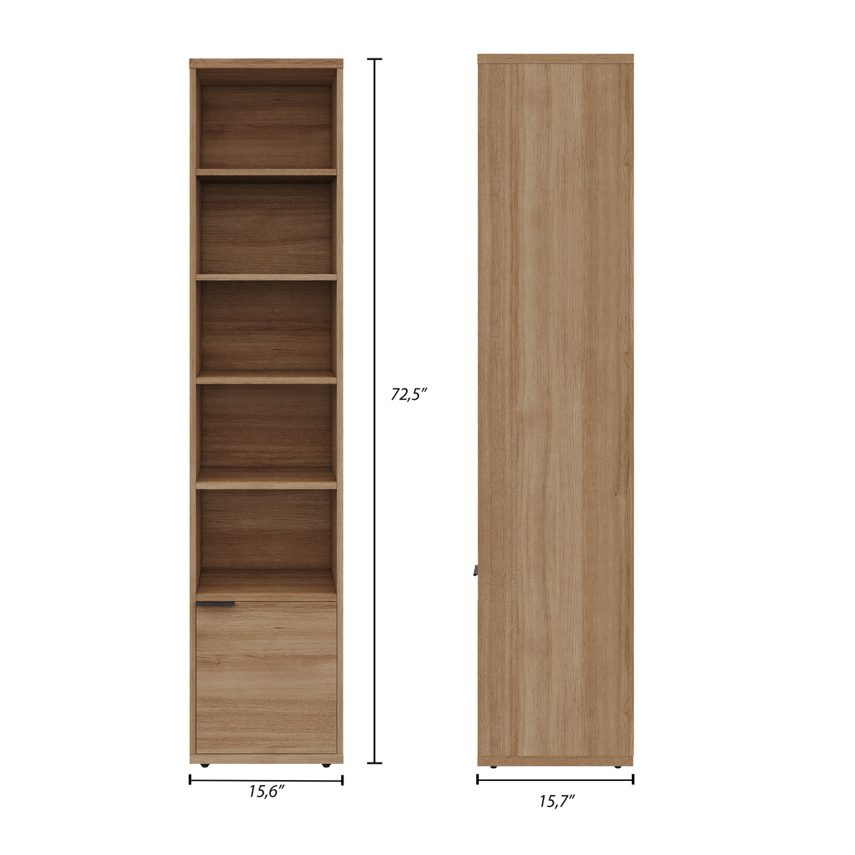 Porto Storage Tower in Fashionista – dimensions diagram