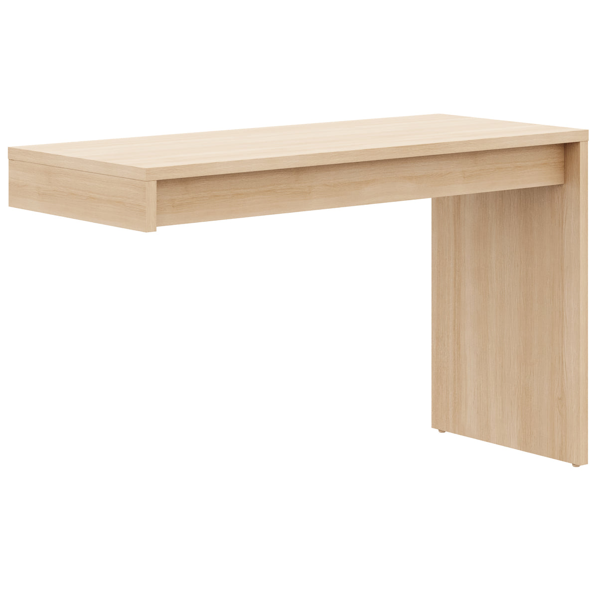 Reversible Desk Panel For Home Office in Natural Blonde Oak – product photo 2