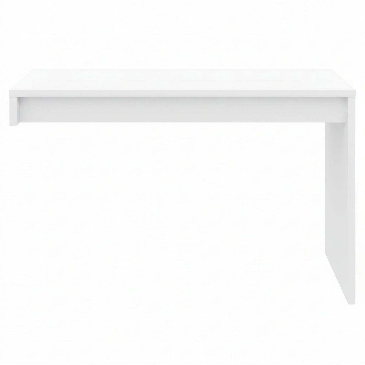 Reversible Desk Panel For Home Office in White – product photo