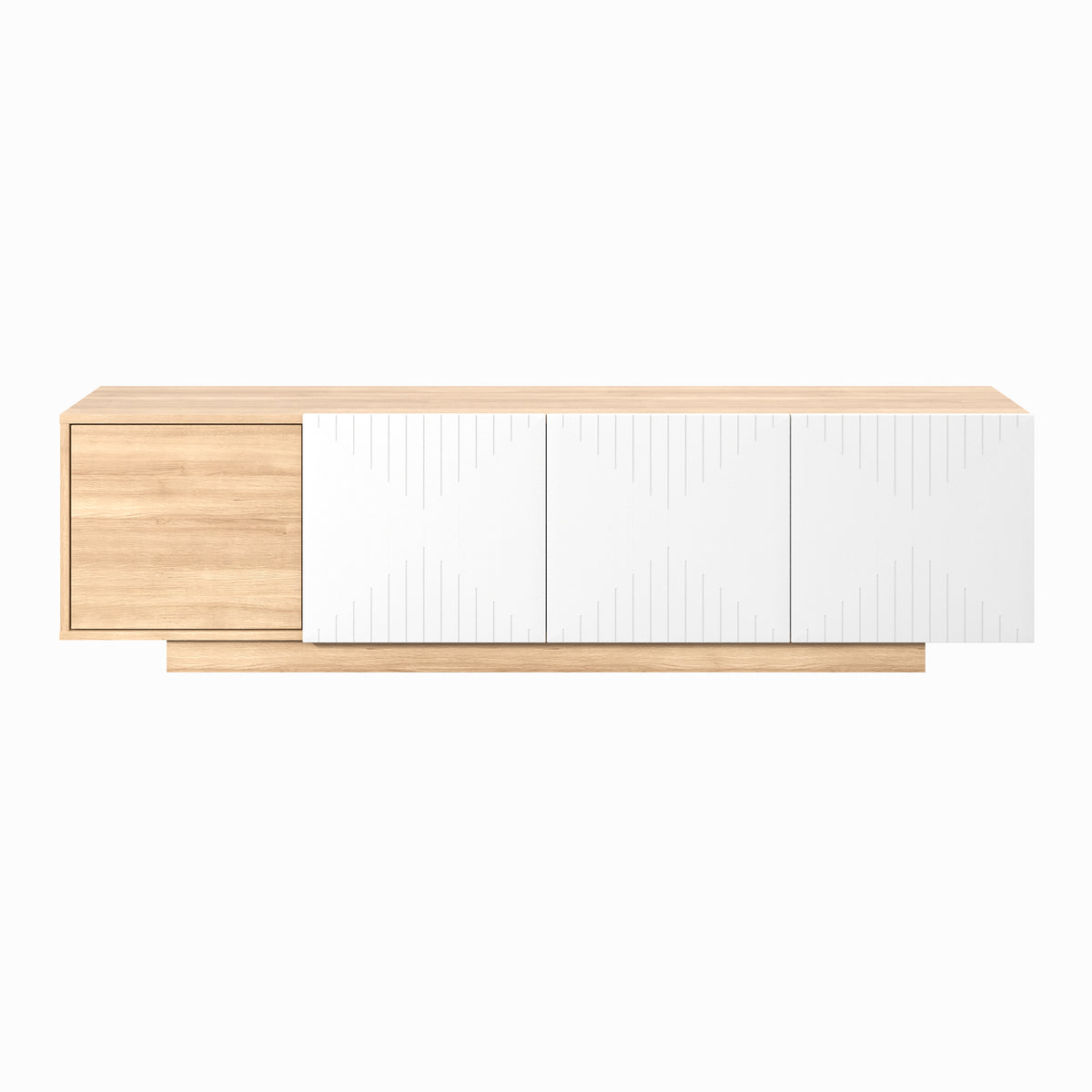 Riva Tv Stand, 72- Inch in Natural Maple – product photo